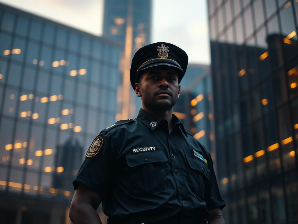 Professional corporate security officer
